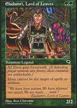 MTG Eladamri, Lord of Leaves TMP 2枚 76d8ea87-58b8-4343-9483-
